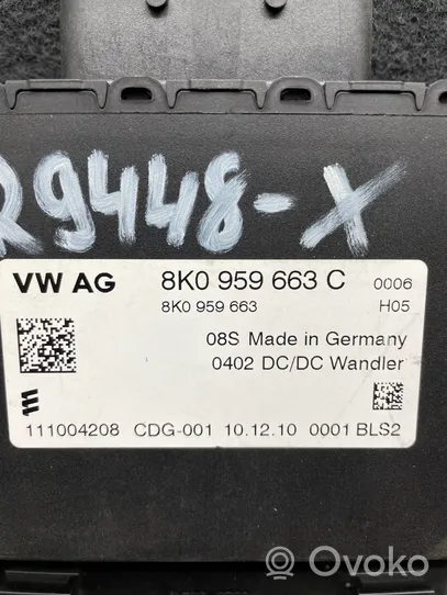 Audi A8 S8 D4 4H Autres unités de commande / modules 8K0959663C