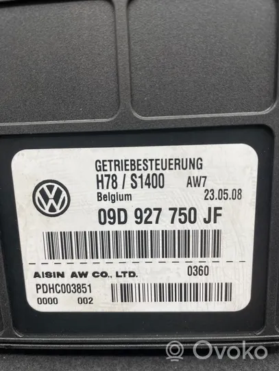 Audi Q7 4L Pārnesumkārbas vadības bloks 09D927750JF