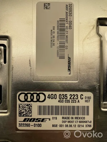 Audi A6 S6 C7 4G Amplificatore 4G0035223C