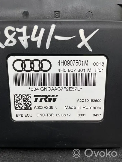 Audi A6 S6 C7 4G Module de commande de frein à main 4H0907801M