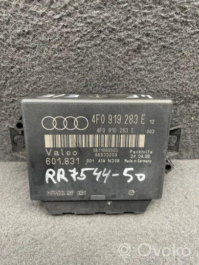 Audi A6 S6 C6 4F Unité de commande, module PDC aide au stationnement 4F0919283E