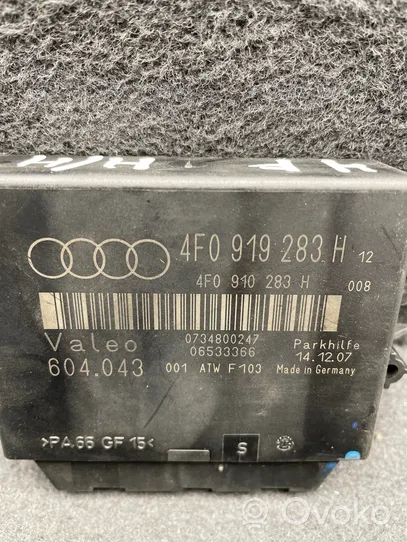 Audi A6 S6 C6 4F Unité de commande, module PDC aide au stationnement 4F0919283H