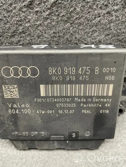 Audi A5 8T 8F Unidad de control/módulo PDC de aparcamiento 8K0919475B