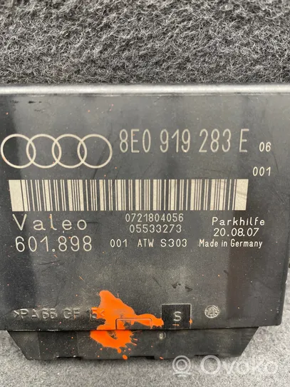 Audi A4 S4 B7 8E 8H Unité de commande, module PDC aide au stationnement 8E0919283E