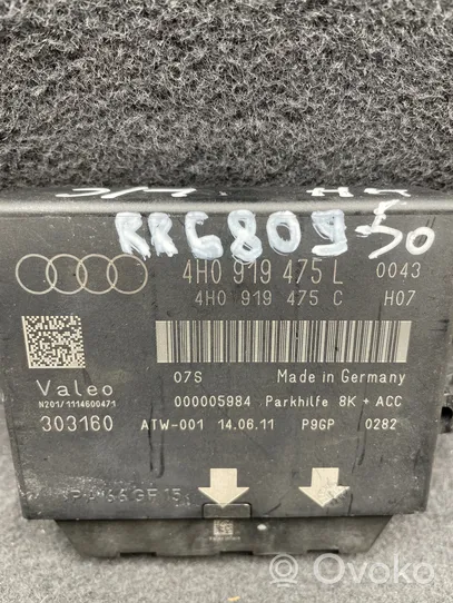 Audi A6 S6 C7 4G Centralina/modulo sensori di parcheggio PDC 4H0919475L