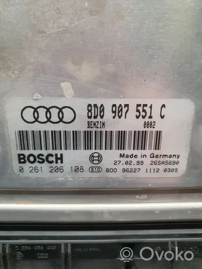 Audi A4 S4 B5 8D Calculateur moteur ECU 8D0907551C