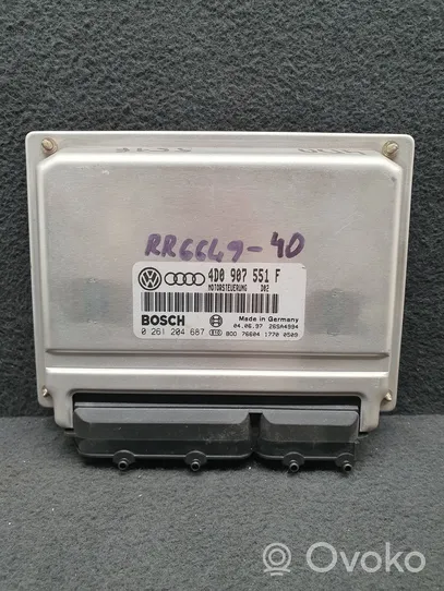 Audi A4 S4 B5 8D Calculateur moteur ECU 4D0907551F