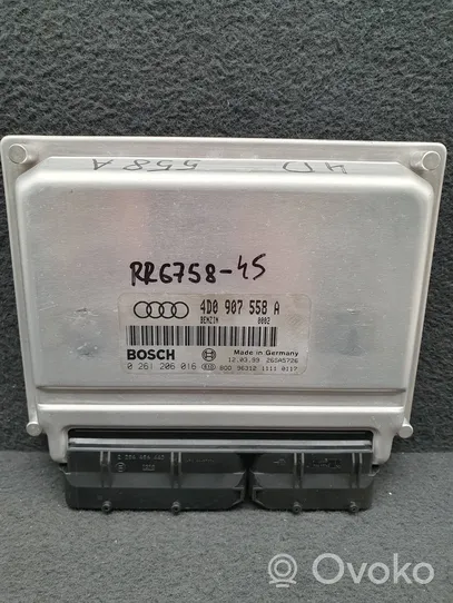 Audi A4 S4 B5 8D Variklio valdymo blokas 4D0907558A