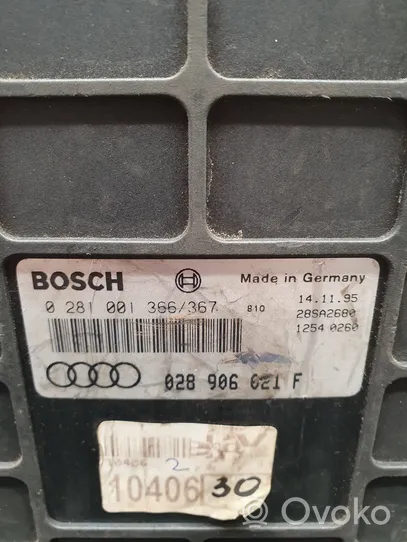 Audi A4 S4 B5 8D Engine control unit/module 028906021F