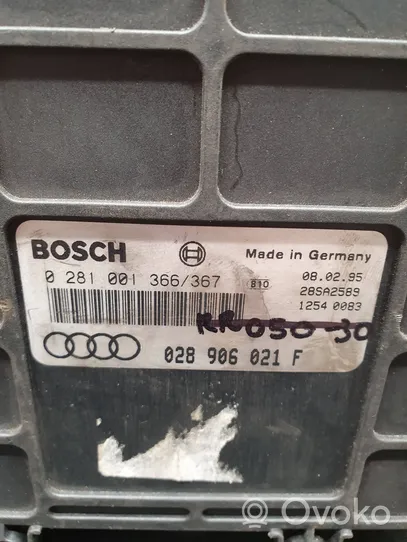 Audi A4 S4 B5 8D Sterownik / Moduł ECU 028906021F