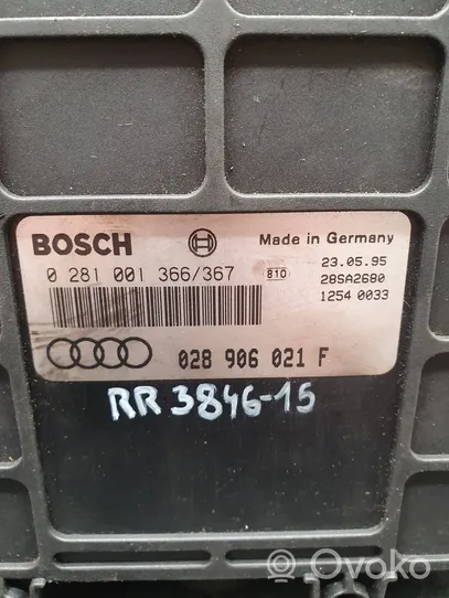 Audi A4 S4 B5 8D Calculateur moteur ECU 028906021F