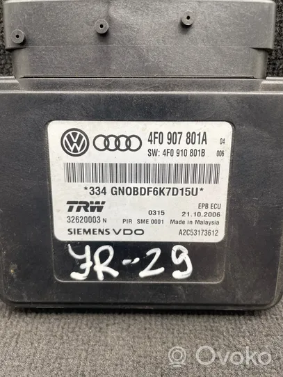 Audi A6 S6 C6 4F Stabdžių sistemos valdymo blokas 4F0907801A