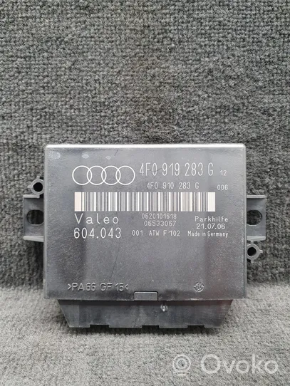 Audi A6 S6 C6 4F Pysäköintitutkan (PCD) ohjainlaite/moduuli 4F0919283G