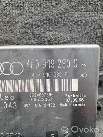 Audi Q7 4L Pysäköintitutkan (PCD) ohjainlaite/moduuli 4F0919283G