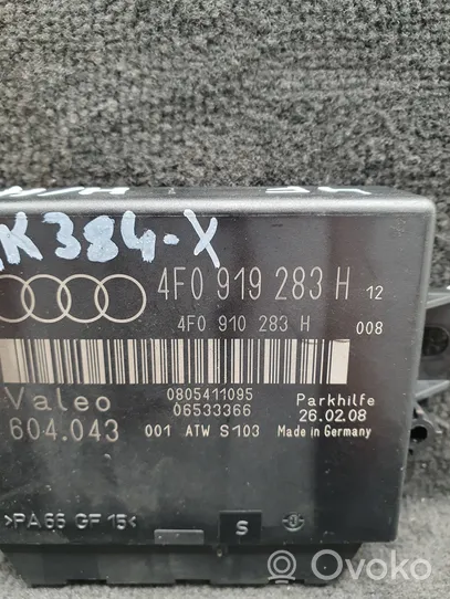 Audi Q7 4L Pysäköintitutkan (PCD) ohjainlaite/moduuli 4F0919283H