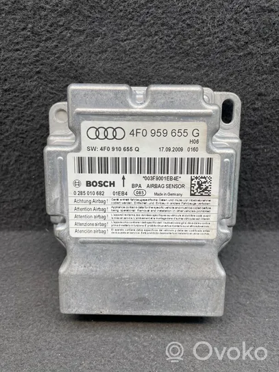 Audi A6 S6 C6 4F Turvatyynyn ohjainlaite/moduuli 4F0959655G