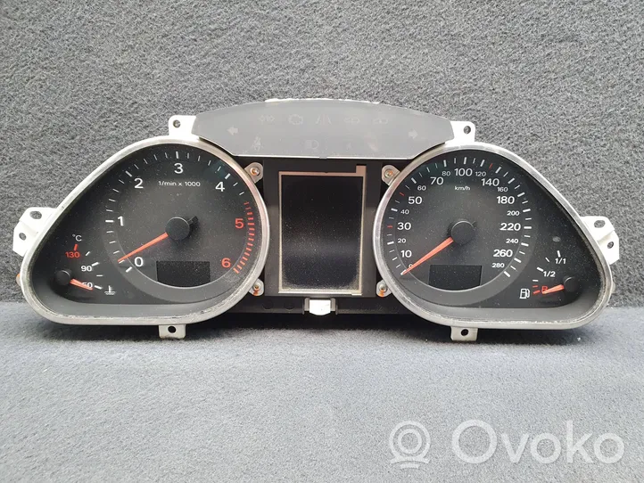 Audi A6 S6 C6 4F Compteur de vitesse tableau de bord 4F0920931P