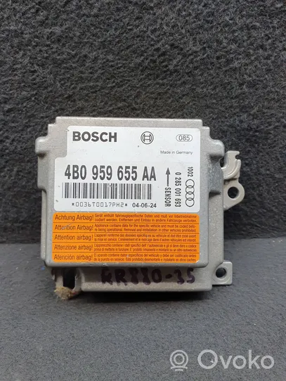 Audi A6 S6 C5 4B Module de contrôle airbag 4B0959655AA