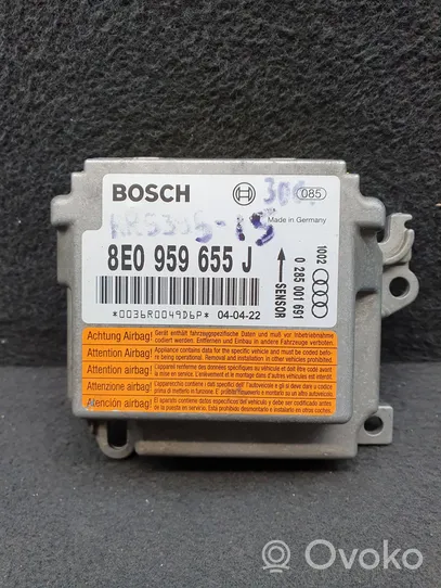 Audi A4 S4 B7 8E 8H Oro pagalvių valdymo blokas 8E0959655J