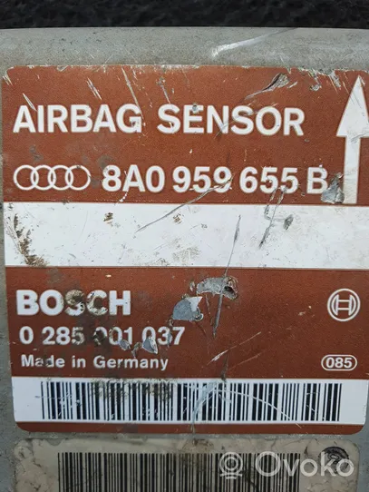 Audi 80 90 S2 B4 Turvatyynyn ohjainlaite/moduuli 8A0959655B