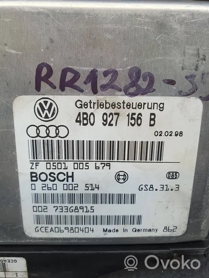 Audi A6 S6 C5 4B Module de contrôle de boîte de vitesses ECU 4B0927156B