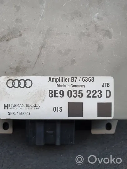 Audi A4 S4 B7 8E 8H Amplificateur de son 8E9035223D