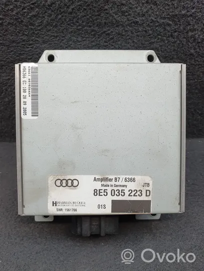 Audi A4 S4 B7 8E 8H Amplificatore 8E5035223D