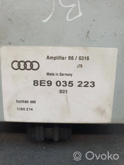 Audi A4 S4 B6 8E 8H Amplificateur de son 8E9035223