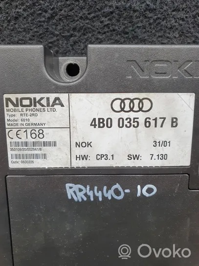 Audi A6 S6 C5 4B Telefono valdymo blokas 4B0035617B