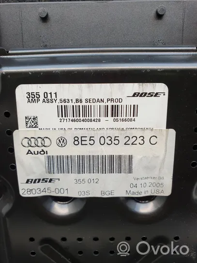 Audi A4 S4 B6 8E 8H Amplificateur de son 8E5035223C