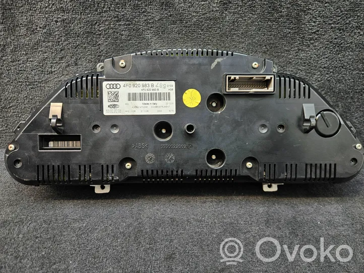 Audi A6 S6 C6 4F Nopeusmittari (mittaristo) 4F0920983B