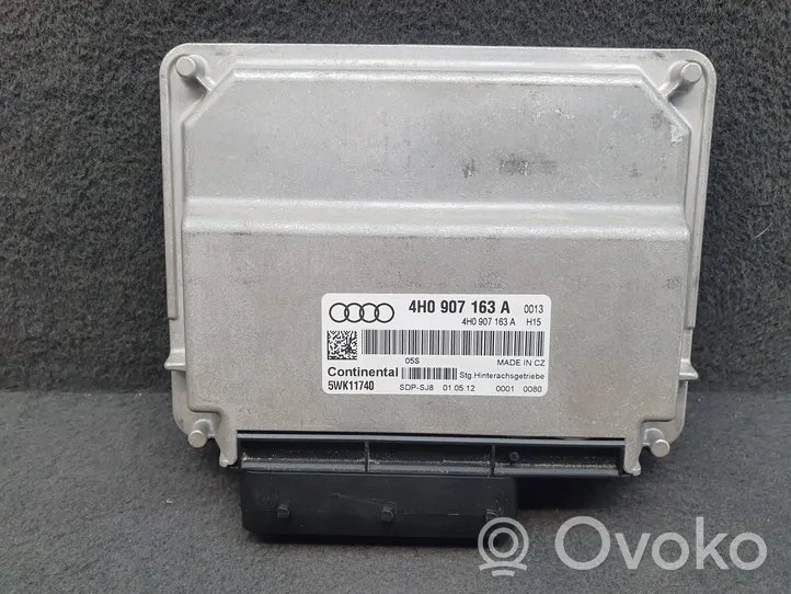 Audi A6 S6 C7 4G Centralina/modulo scatola del cambio 4H0907163A