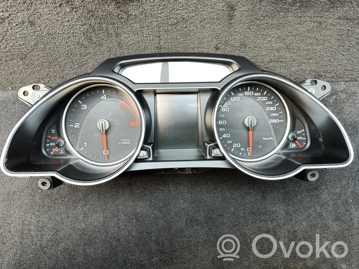 Audi A5 8T 8F Compteur de vitesse tableau de bord 8T0920932K