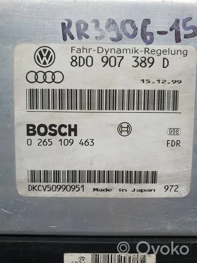 Audi A4 S4 B5 8D Czujnik przyspieszenia ESP 8D0907389D