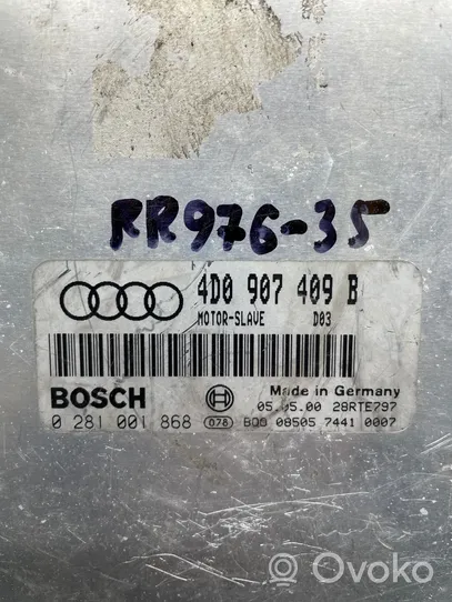 Audi A8 S8 D2 4D Calculateur moteur ECU 4D0907409B