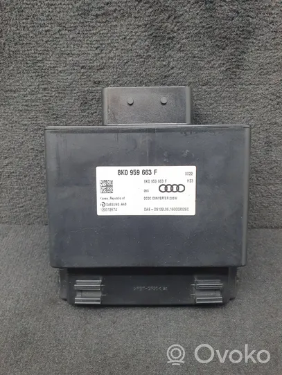 Audi A6 S6 C7 4G Convertisseur / inversion de tension inverseur 8K0959663F