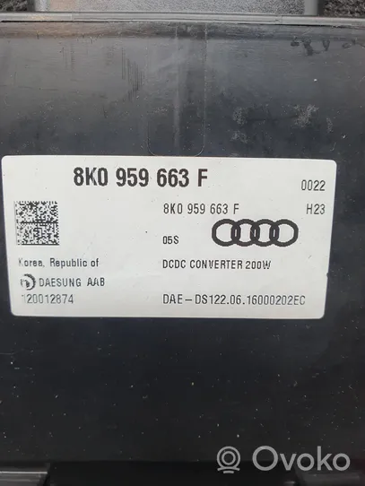 Audi A6 S6 C7 4G Convertisseur / inversion de tension inverseur 8K0959663F