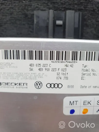 Audi A8 S8 D3 4E Wzmacniacz audio 4E0035223C