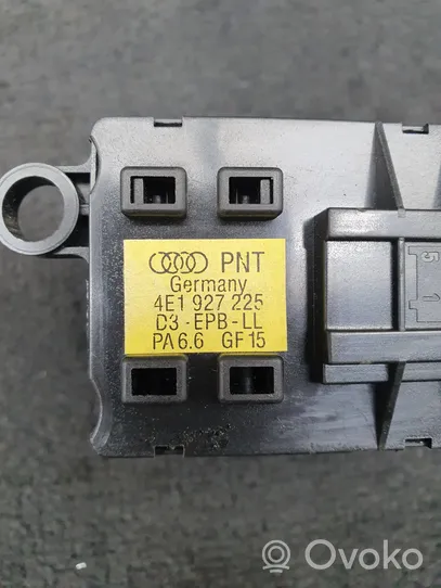 Audi A8 S8 D3 4E Interrupteur, commande de frein de stationnement 4E1927225