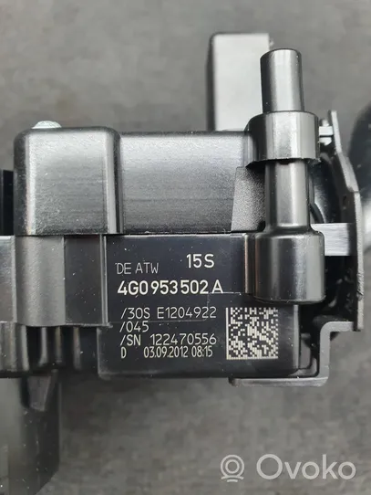 Audi A6 S6 C7 4G Interruptor/palanca de limpiador de luz de giro 4G0953502A