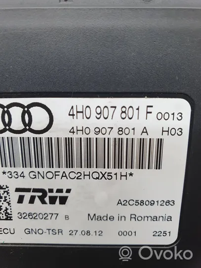 Audi A6 S6 C7 4G Jarrujärjestelmän ohjainlaite/moduuli 4H0907801F