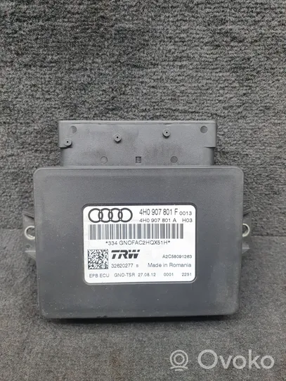 Audi A6 S6 C7 4G Centralina/modulo sistema frenante 4H0907801F