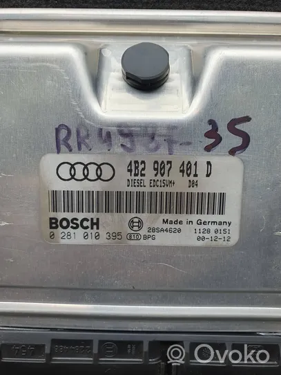 Audi A6 S6 C5 4B Calculateur moteur ECU 4B2907401D