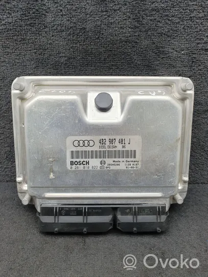 Audi A6 S6 C5 4B Calculateur moteur ECU 4B2907401J