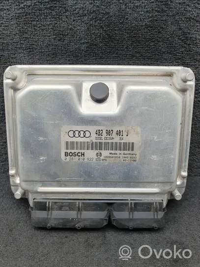 Audi A6 S6 C5 4B Centralina/modulo del motore 4B2907401J