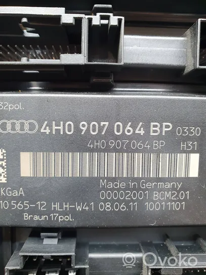 Audi A7 S7 4G Moduł / Sterownik komfortu 4H0907064BP