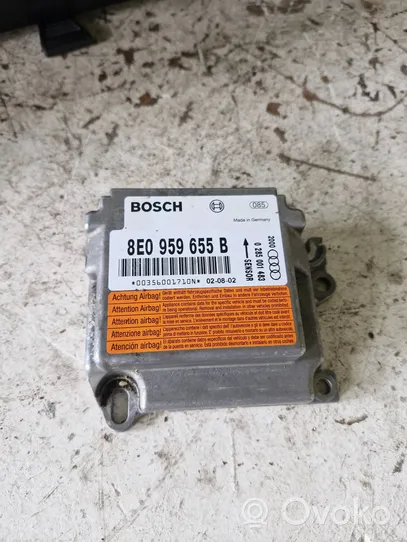 Audi A4 S4 B6 8E 8H Module de contrôle airbag 8E0959655B