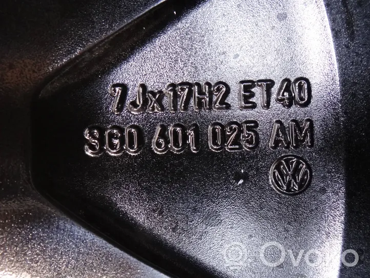 Volkswagen PASSAT B8 R17-alumiinivanne 3G0601025AM