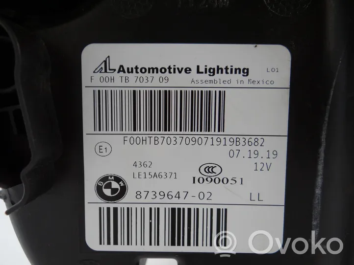 BMW X3 G01 Lampa przednia 8739647