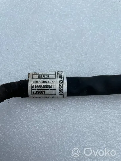 Mercedes-Benz GLE (W166 - C292) Câble négatif masse batterie A1665400841